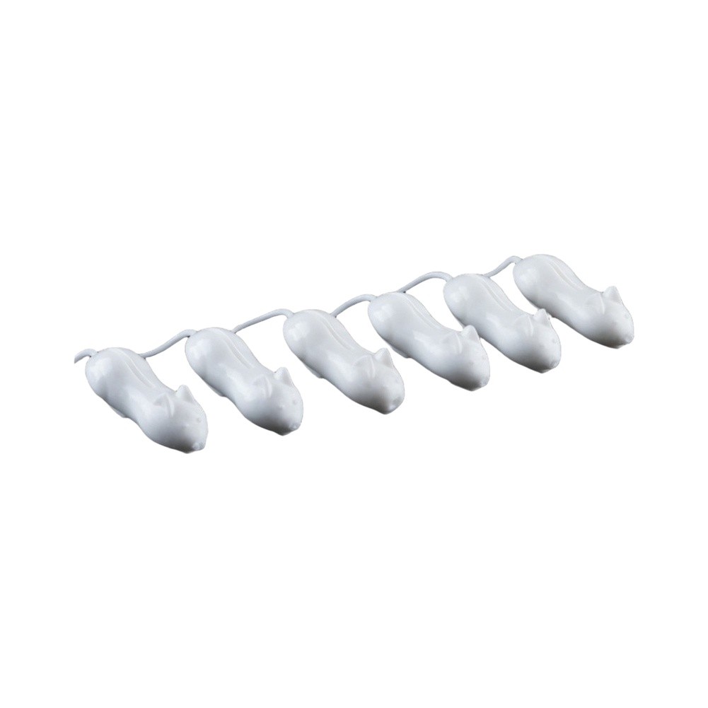 Fishing Hook Weedless - 6 stuks drijvend rattenlokaas voor snakeheadvissen