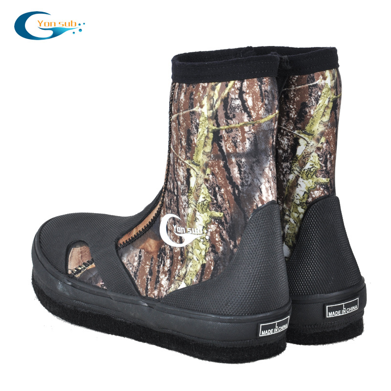 Fishing Hook Size - Neopreen Camo Outdoor Watersport Vissen Duikschoenen