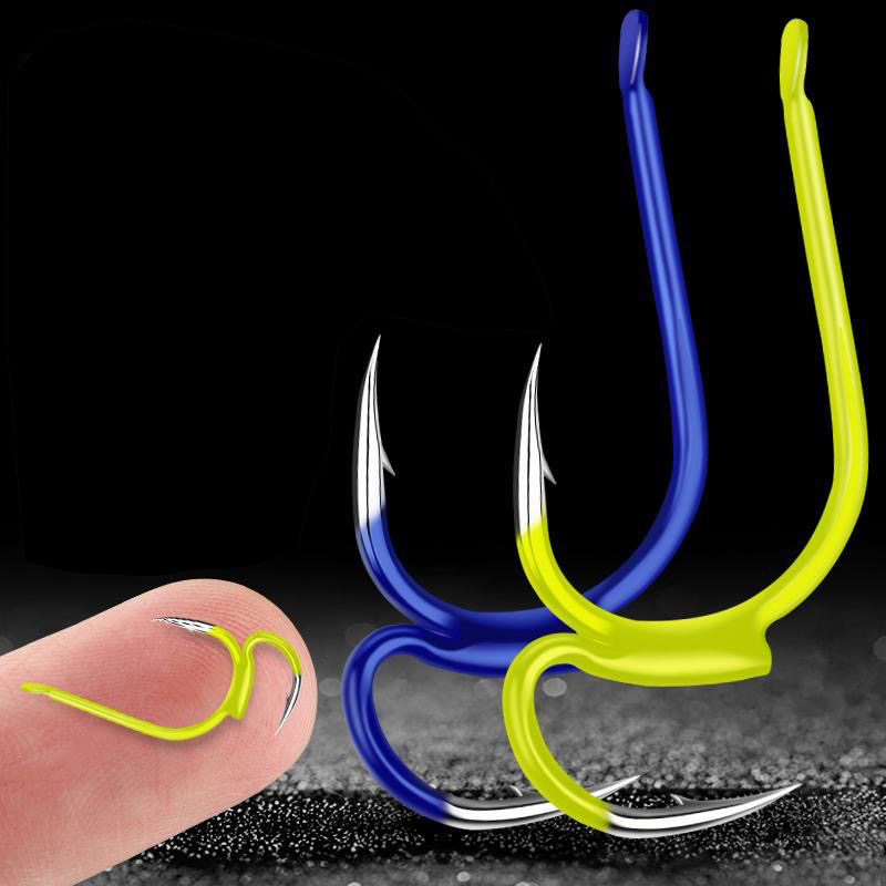 Fishing Hook Assortment - 10 stuks premium Japanse dubbele vishaken