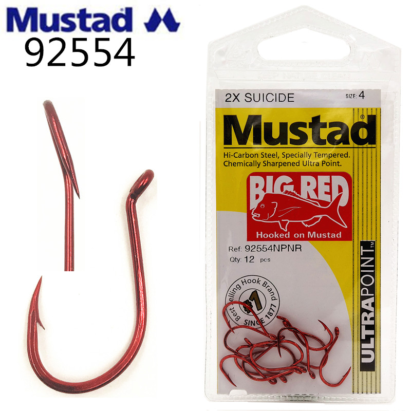 Fishing Hook Assortment - Originele Mustad Zeevishaken 5 packs 92554