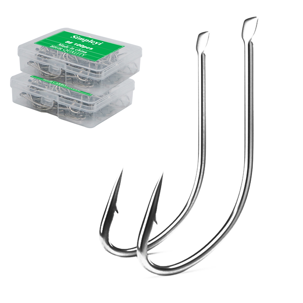 Fishing Hook Circle - 100 Stks/doos Iseama Cirkel Karper Vishaak