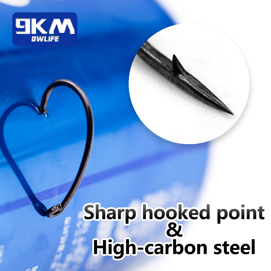 9KM 50-100 stuks karpervishake - Fishing Hook Circle recensie en prijs