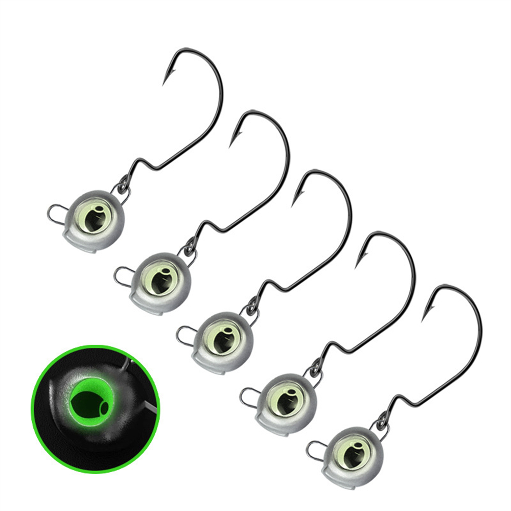 10 stuks Weedless Jig Heads me - Fishing Hook Weedless recensie en prijs