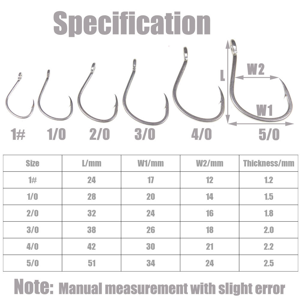10 Pcs Matte Tin Anti-Roest Zo - Fishing Hook Offset recensie en prijs