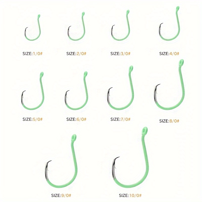 ZYZHE 10 stks/doos Lichtgevend - Fishing Hook Circle recensie en prijs