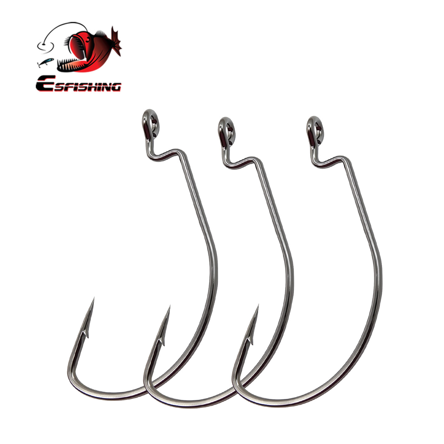 ESFISHING Offset Hook Carbon S - Fishing Hook Offset recensie en prijs