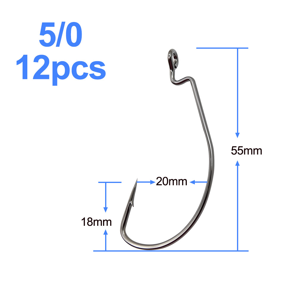 ESFISHING Offset Hook Carbon S - Fishing Hook Offset recensie en prijs