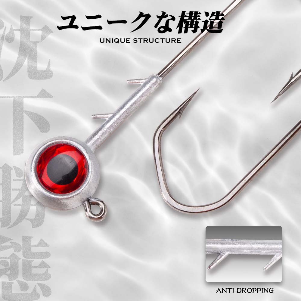 Hunthouse Vishaak Set Zinklege - Fishing Hook Offset recensie en prijs