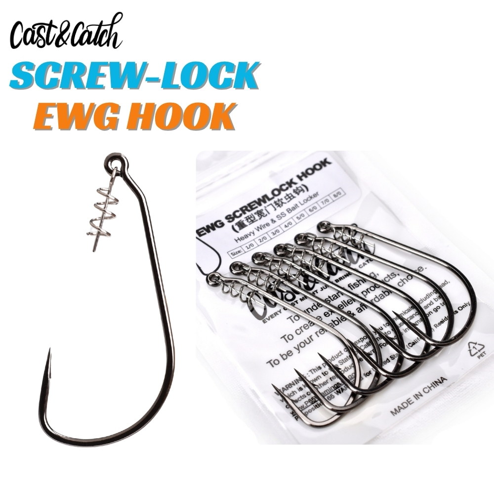 Cast&Catch SCREW-LOCK Weedless - Fishing Hook Weedless recensie en prijs
