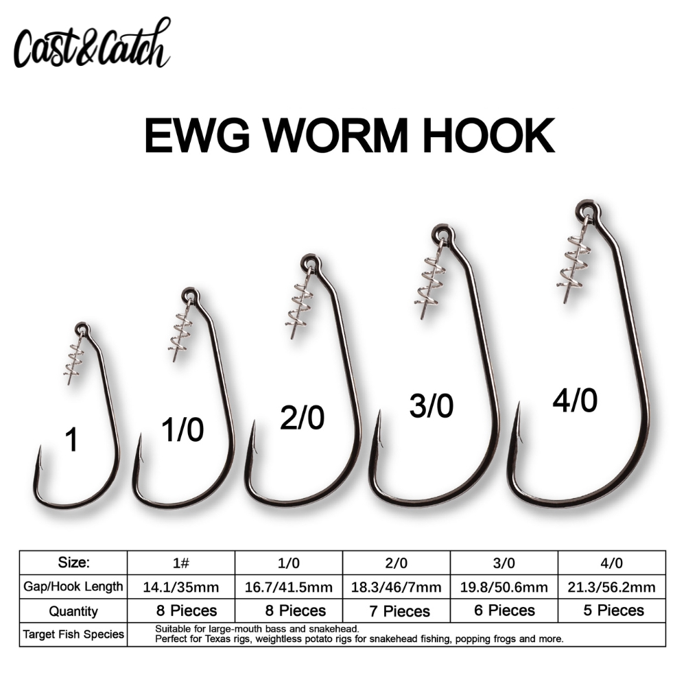 Cast&Catch SCREW-LOCK Weedless - Fishing Hook Weedless recensie en prijs