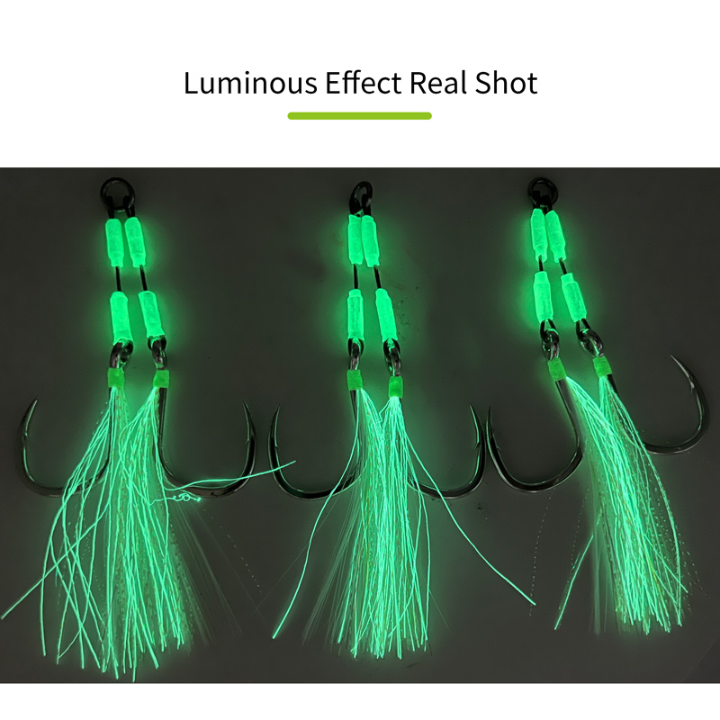 ZYZHE 1/3/5pcs Jig Assist Hook - Fishing Hook Assortment recensie en prijs