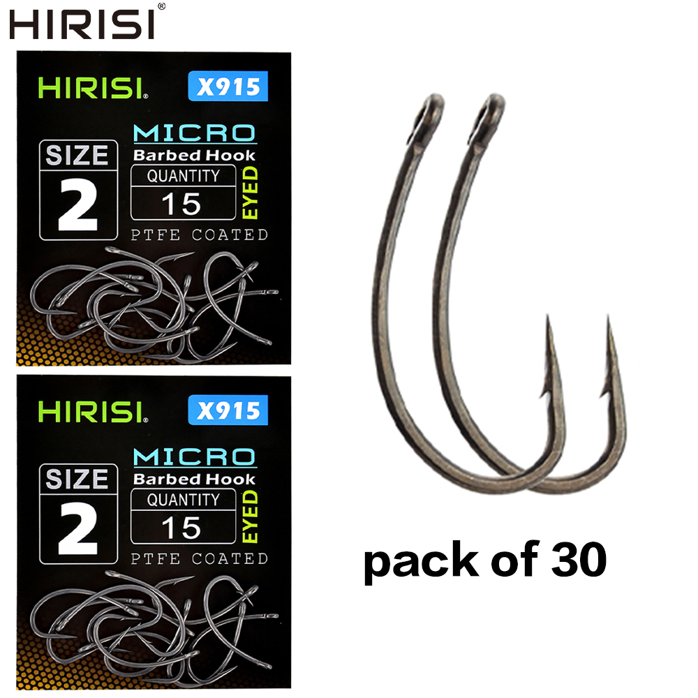 Hirisi 30x Karpervissen Haken  - Fishing Hook Offset recensie en prijs