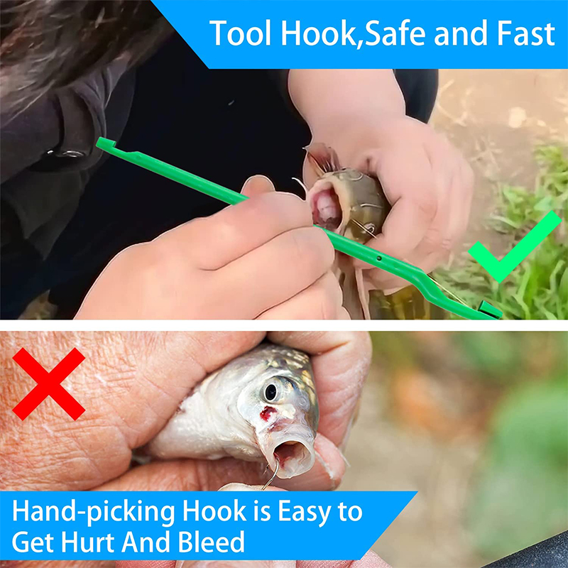 5pcs Lokken Haak Remover Stick - Fishing Hook Remover recensie en prijs