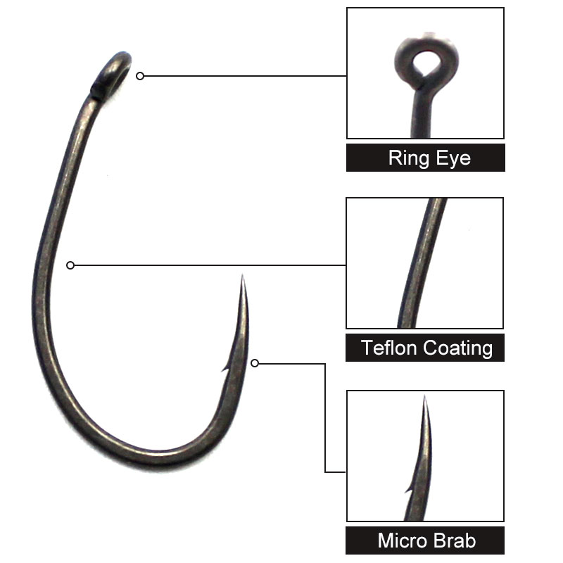20 stks/partij karpervissen PT - Fishing Hook Offset recensie en prijs