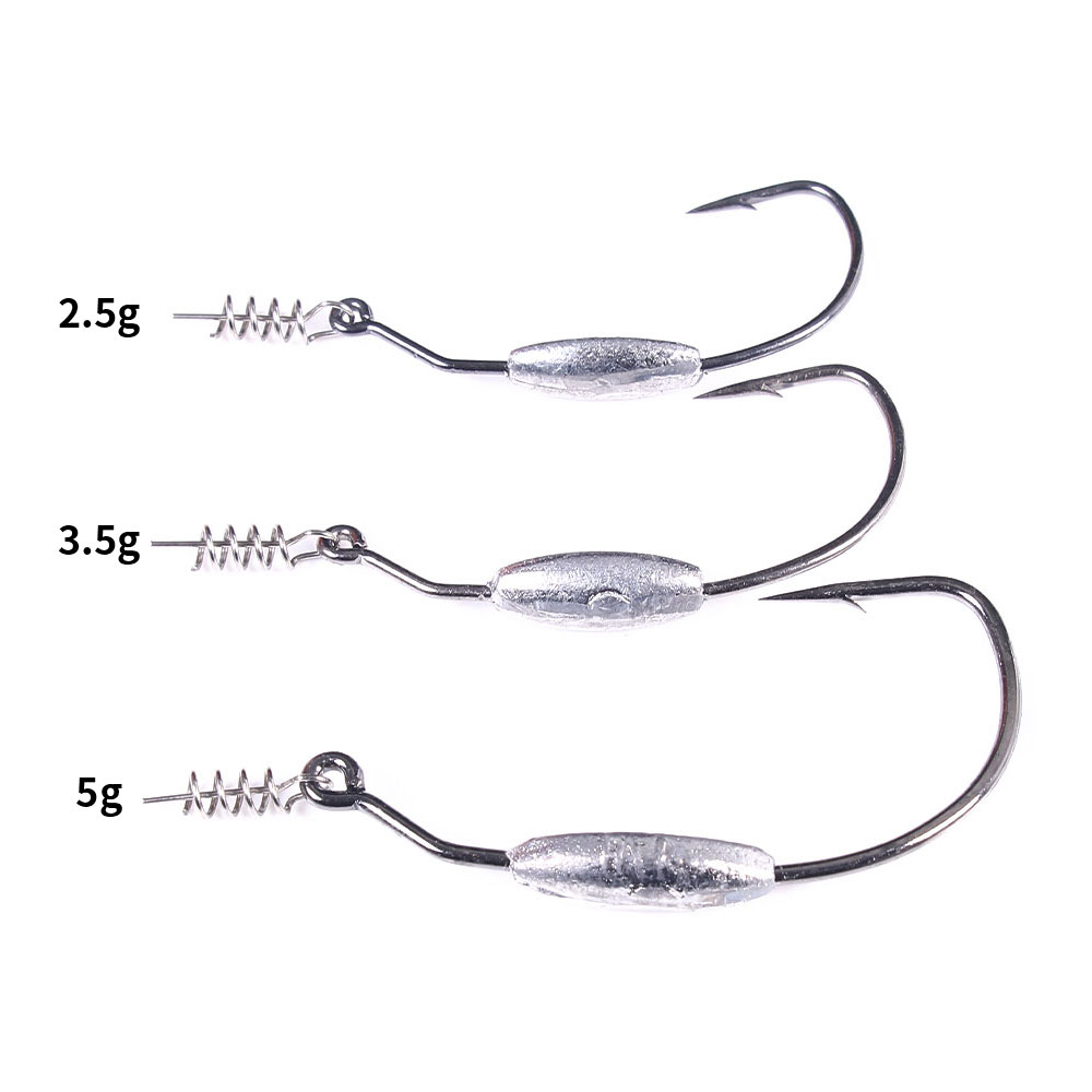 Anti-snag gewogen offset haak  - Fishing Hook Offset recensie en prijs