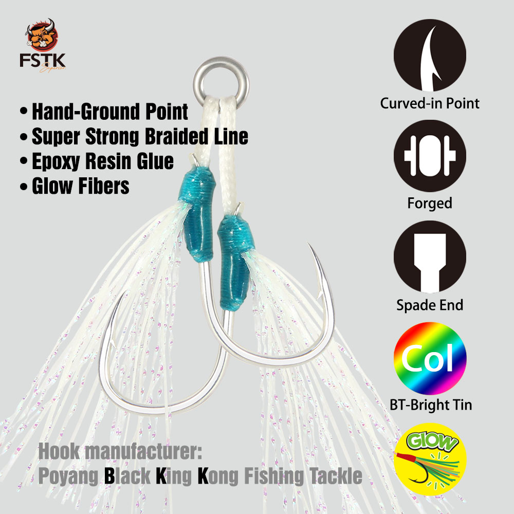 WEIHAI FSTK Metal Jig Assist H - Fishing Hook Assortment recensie en prijs
