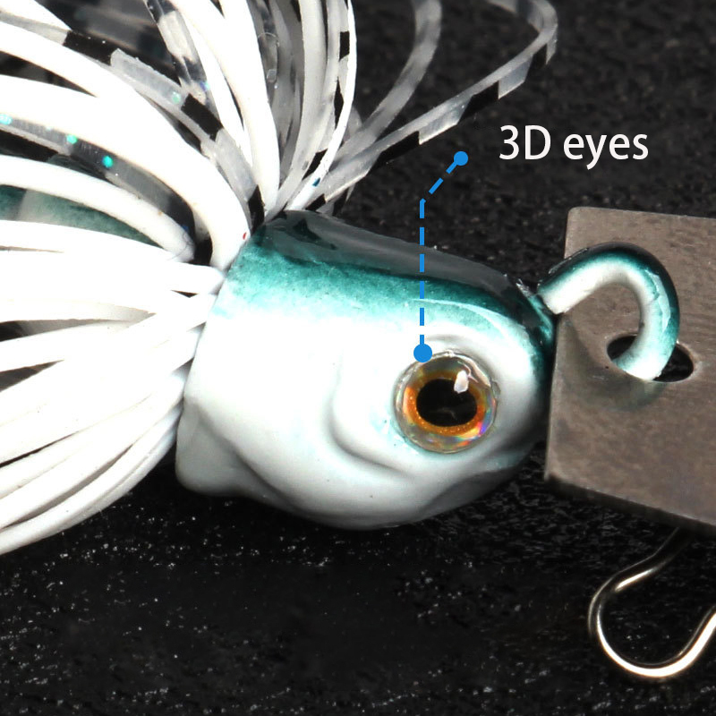 1pc12g Rubber Jig Head Weedles - Fishing Hook Weedless recensie en prijs