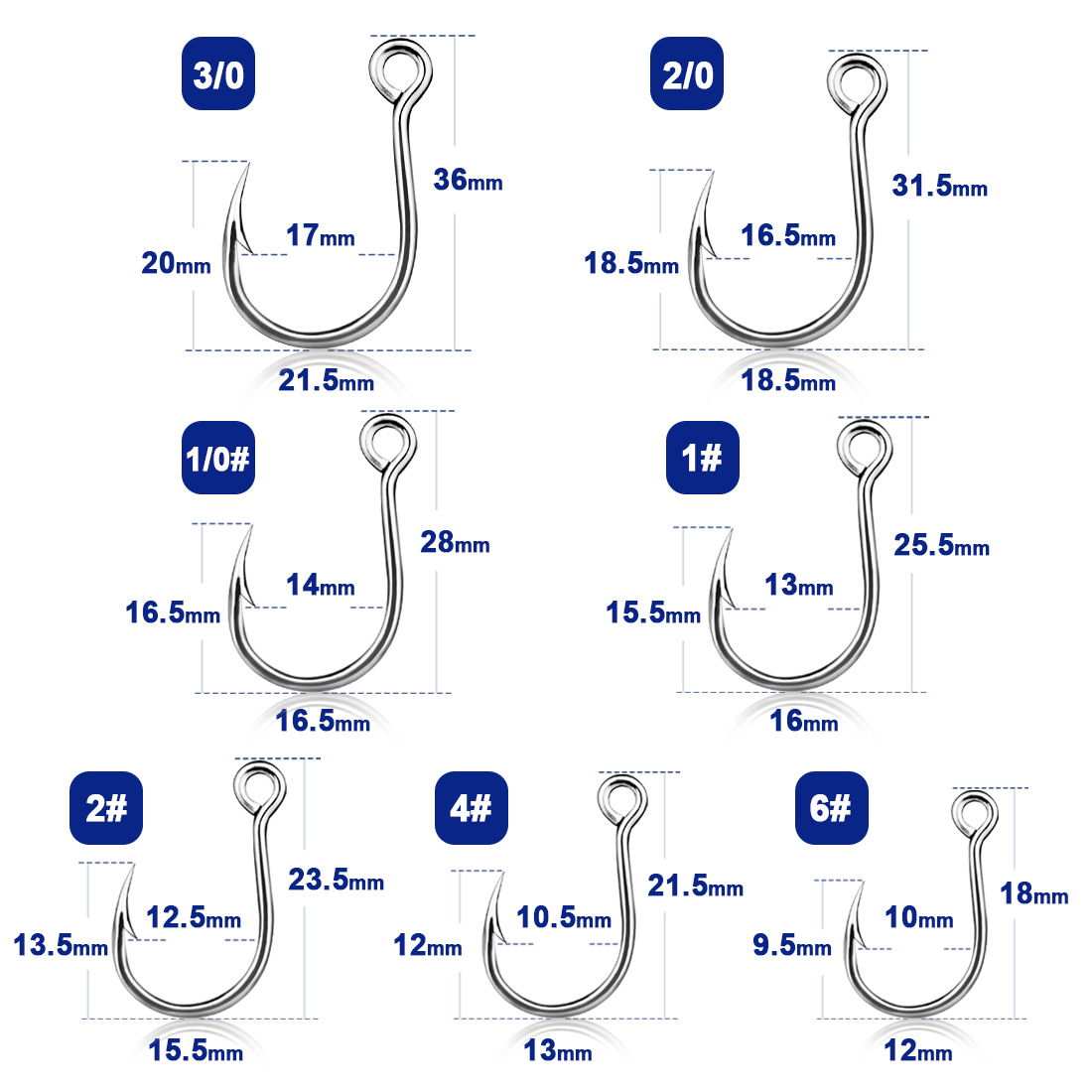 9KM Vishaken 25 Stuks Jig Haak - Fishing Hook Offset recensie en prijs