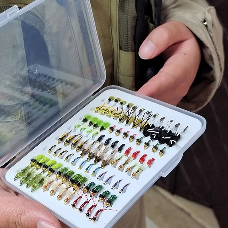 Waterdicht ontwerp Vliegvisdoo - Fishing Hook Size recensie en prijs