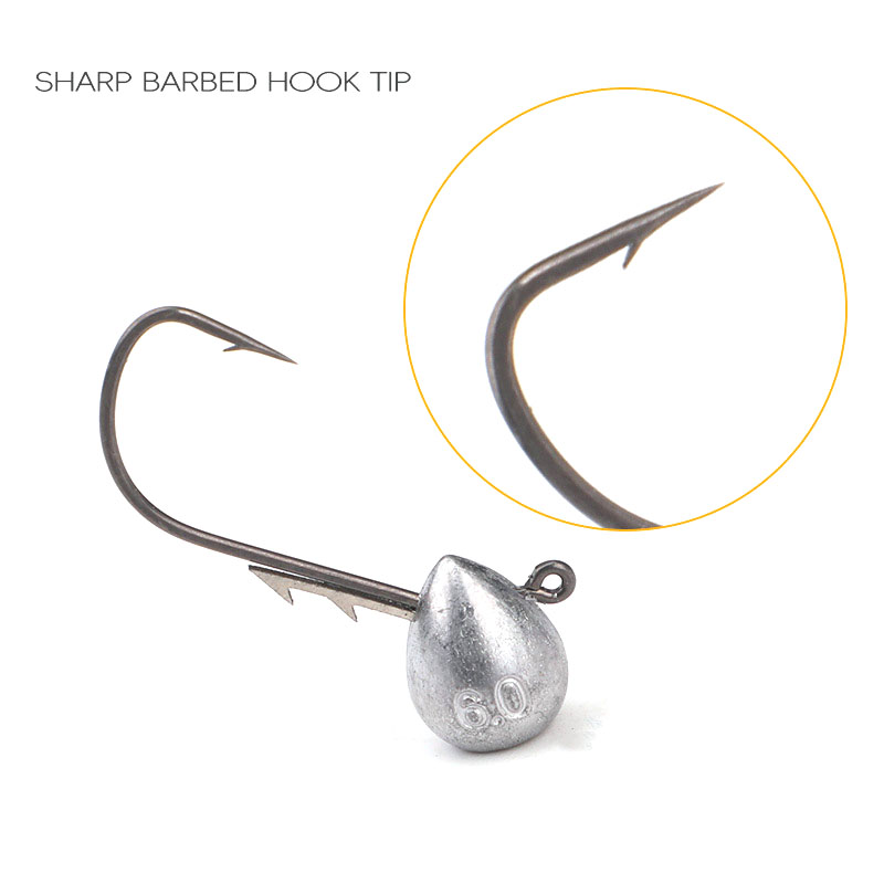 5pcs Jig Head Haak 2.5g/3.5g/4 - Fishing Hook Barbless recensie en prijs