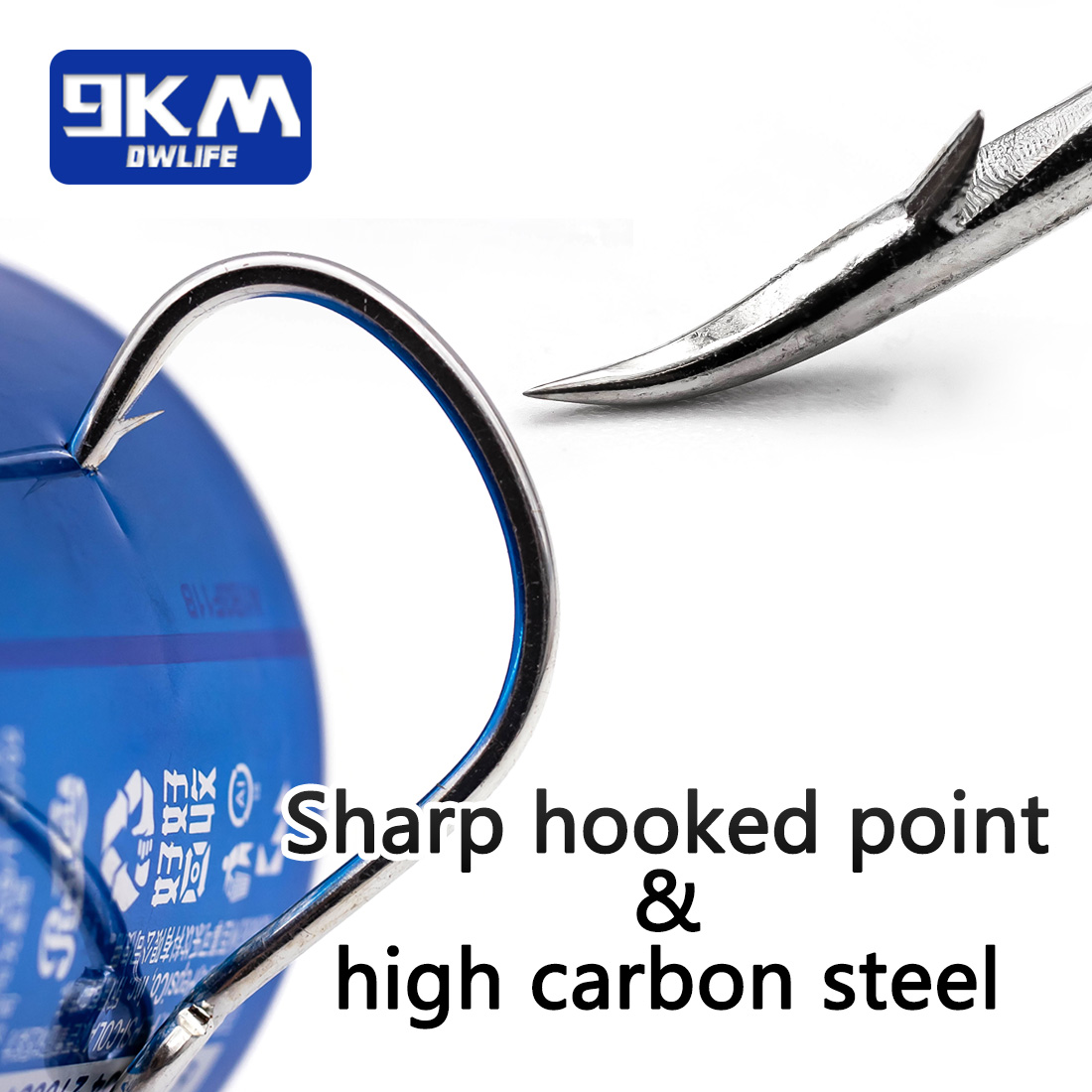 9KM Vishaken Zoutwater Levend  - Fishing Hook Circle recensie en prijs