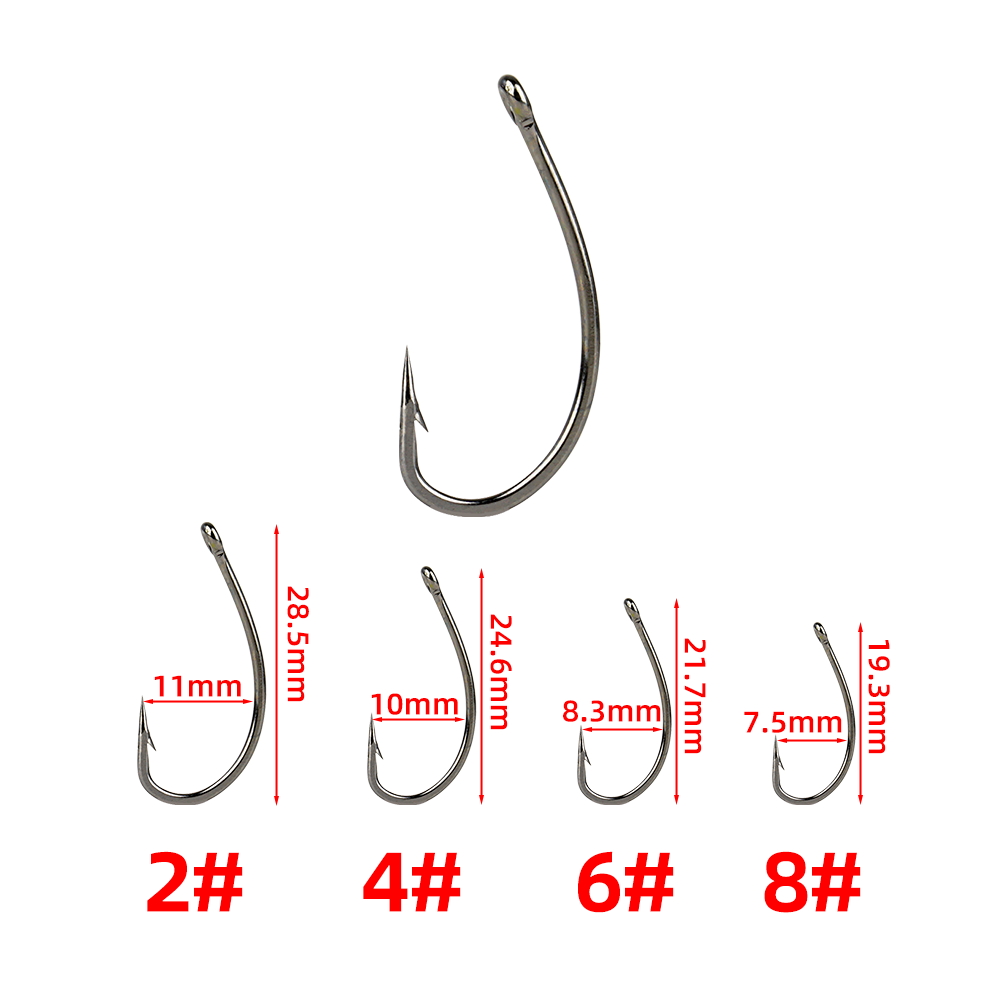 Hirisi 3 stks Karpervissen Haa - Fishing Hook Barbless recensie en prijs