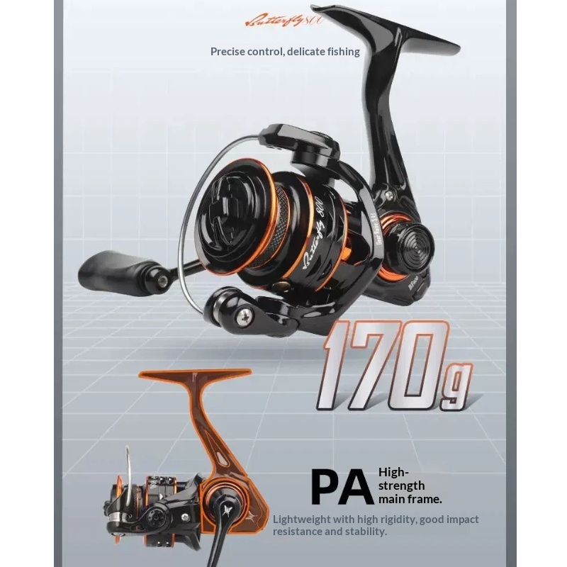 Butterfly Spinning Reel 800 Si - Abu Garcia Reel Revo recensie en prijs