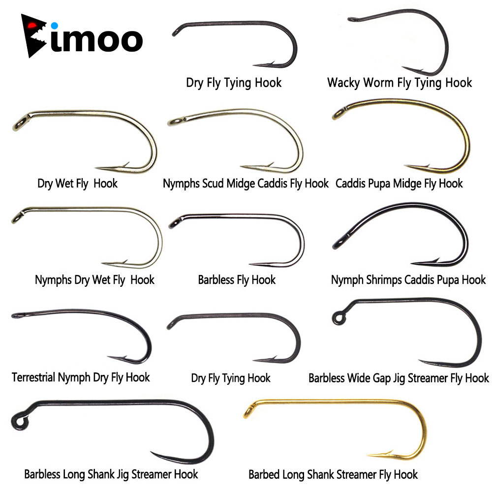 Bimoo 100 STUKS 1 # ~22 #   Pr - Fishing Hook Barbless recensie en prijs